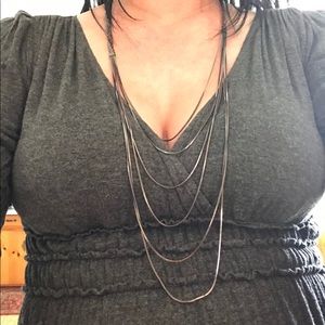 Braided chain necklace